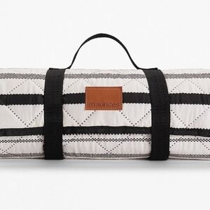 Maurices Black and White Patterned Outdoor  Blanket. Brand NEW W Tag